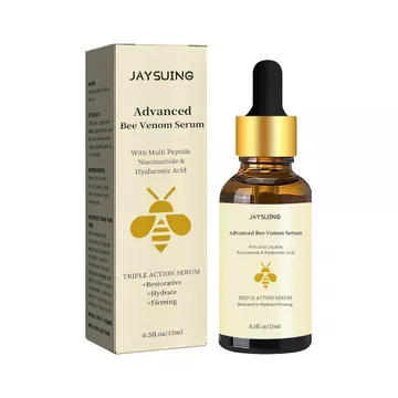 Advanced Bee Venom Serum, Serum dưỡng da mặt chống lão hóa, Serum mặt giúp tinh chỉnh nếp nhăn & nếp nhăn, tinh chất dưỡng ẩm cho da mặt