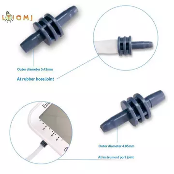 [LTIOMJ] 1 Chiếc Máy Đo Huyết Áp Kỹ Thuật Số Tay Vòng Tay Vòng Tay Đầu Nối Ống Đơn Thay Thế Cho Cánh Tay Máy Đo Đo Đo Đo Đo Đo