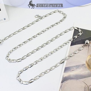 Onetimingfine Dây Thắt Lưng Cho Nữ Móc Kim Loại Có Thể Điều Chỉnh Dây Thắt Lưng Thời Trang Nữ Đa Năng Trang Trí Đầm Bikini Bụng Dây Xích Trang Sức Cơ Thể Dây Xích Cá Tính Thắt Lưng