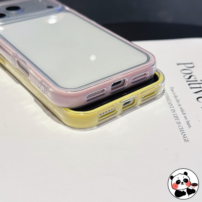 Ốp Điện Thoại 2in1 Dễ Thương Cho Redmi 14C 14R K80 K70 K70E K50 Pro Ultra A4 A3 Turbo 4 Pro 3 5G 4G Vỏ Màu Kẹo Đơn Giản Trong Suốt Chống Rơi Vỏ Mềm