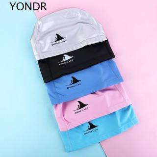YONDR Mũ Bơi Thiết Bị Lặn Nam Cho Trẻ Em Tóc Dài Mũ Bể Bơi Bơi Bơi Mũ Tắm Tai Bảo Vệ Thanh Niên Mũ Bơi