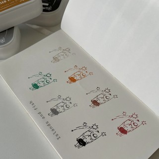Hộp mực con dấu Color Box stamp ink pad