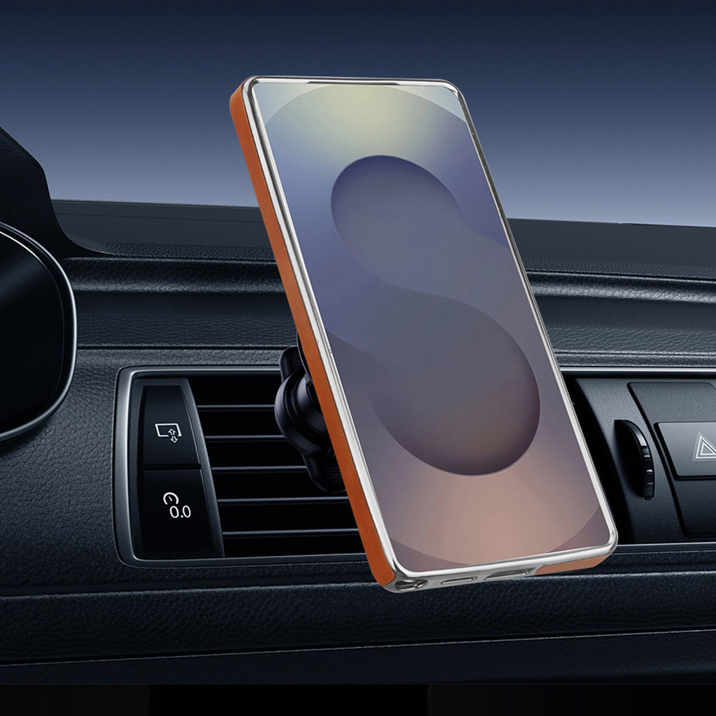 Ốp Điện Thoại Da Giá Đỡ Xoay, Cho S26 S25 S24 S23 Ultra S24 Plus S25EDGE Sạc Bảo Vệ Mặt Sau