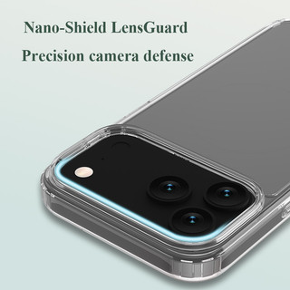 Ốp điện thoại Lereach Crystal Clear cho iPhone 17 Pro Max / iPhone Air / 17 Pro / 17 - Chống sốc siêu mỏng | CHỐNG-Scratch