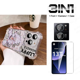 Ốp Lưng 3 in1 One Piece Cho OPPO K12X K9S K12 K12S K13 Turbo Vỏ Điện Thoại Mềm Chống Rơi Vỏ Bảo Vệ