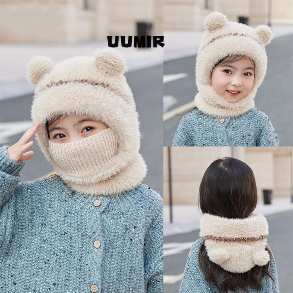Mũ tích hợp khăn UUMIR, Mũ chui đầu chống gió chống lạnh, Mũ trùm đầu ...