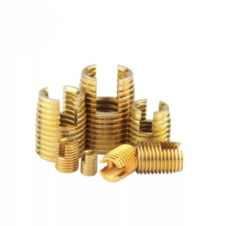 Thép không gỉ Loại 302 Nẹp tự khai thác / Vỏ bọc ren tự khai thác / Vỏ bọc ren / Vỏ bảo vệ có rãnh M2-M12 [JYD-ZZ-Z]