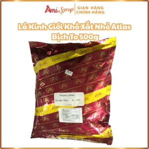 Lá Kinh Giới Khô Xắt Nhỏ Atlas Dried Oregano Rubbed Bịch To 500g, Gia Vị Nhập Khẩu Chính Hãng Chuẩn Vị Nhà Hàng