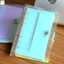 2 Chiếc Tổ Chức Ngân Sách Có Nút Chụp Màu Sắc Tươi Sáng Có Thể Đổ Lại Sổ Tay Cho Giáo Viên Sinh Viên Nhân Viên Văn Phòng