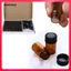 100 Chiếc Chai Tinh Dầu Thủy Tinh Hổ Phách Lọ Với Orifice Giảm Và Mũ 1ml