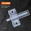 Pinyou Cánh Máy Bay Trước Cửa Tủ Phục Hồi Nhựa Màu Xám Tủ Quần Áo Đệm Giảm Chấn Đệm Bảo Quản Nội Thất 6.30 JLIR