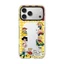 Ốp điện thoại cô gái chơi từ tính pha lê đá cho iPhone 17 Pro Max 16 15 14 13 17Air 16Plus Ốp lưng trong suốt cứng Vỏ bảo vệ chống sốc
