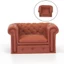 Char Bộ Sofa Mini đáng yêu Nhà búp bê bằng nhựa Nội thất 1 12 tỷ lệ Màn hình mô hình ghế Sofa đáng yêu