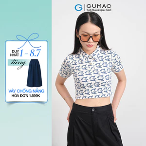 Áo thun nữ Gmorning - GUMAC hoạ tiết YATE11071