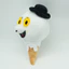 PS1 Art the Clown Plushie Weird Ice Cream Cone Plushie Búp bê sang trọng có mũ đen SP1