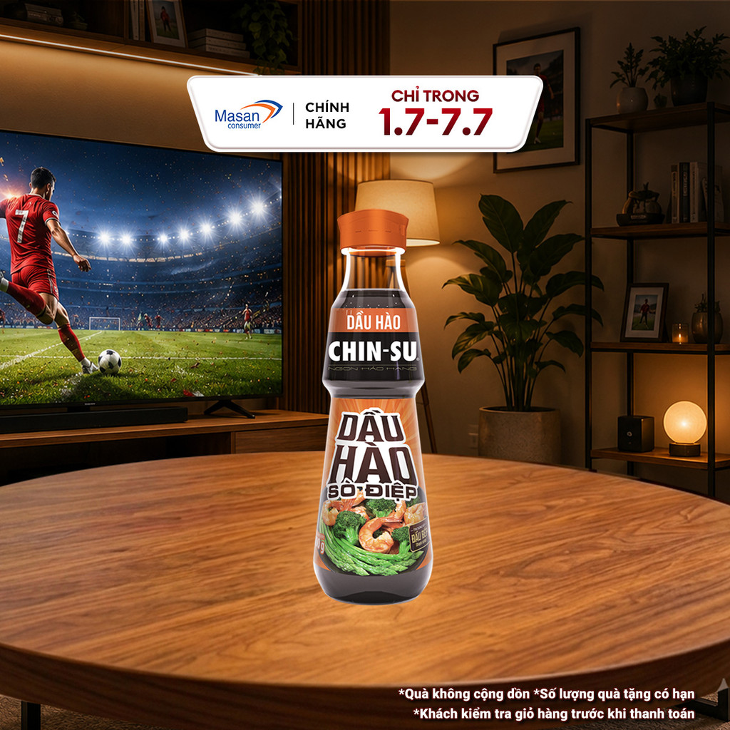 Dầu hào Chin-Su sò điệp - chai X 820gr