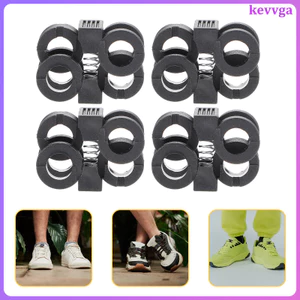 30 Chiếc Dây Giày Nhựa Khóa Cho Giày Sneaker Ren Đi Bộ Đường Dài Hoạt Động Ngoài Trời Kevga