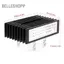 Belleshopp Bộ chỉnh lưu cầu 2 pha 100A 1600V - Bộ chuyển đổi AC sang DC điốt silicon toàn sóng với tản nhiệt bằng nhôm Vỏ kim loại nặng để cung cấp điện Ổ đĩa động cơ điều khiển công nghiệp