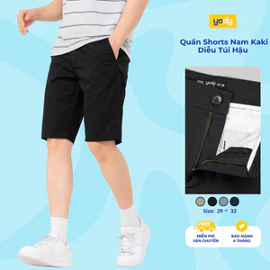 Quần short nam YODY quần ống đứng trẻ trung, co dãn thoải mái vận động TRA - QSM5057