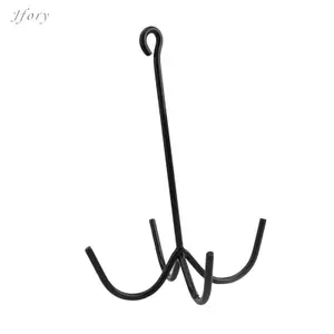 Jfory Tack Hook Rein Treo Hạng Nặng Bốn Prong Cho Shed Barn Lắp Đặt Dễ Dàng