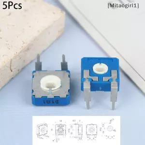5 Máy đo áp suất có thể điều chỉnh dọc 10K / 100K CA14NV17.5 10KA2020LV10 Điện trở có thể điều chỉnh [Vn]