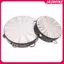 JASMINE 6 / 8 / 10 Inch Bằng Gỗ Radiant Tambourine Chuông Tay Trống Với Đôi Hàng Jingle Nhạc Cụ Giáo Dục JASMINE