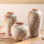 Bình gốm Wabi-Sabi phong cách Trung Quốc mới, Nồi đất sét thô cũ đau khổ, lối vào và trang trí tủ TV
