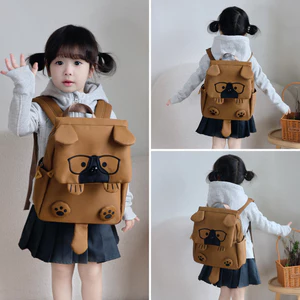 Ba Lô Trẻ Em Phong Cách Mới Hoạt Hình Kính Chó Bé Trai Mẫu Giáo Schoolbag Bé Gái Nhẹ Dễ Thương Ba Lô Dễ Thương Dễ Thương Dễ Thương