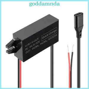 GODD 8V-32V sang 5V 9V 12V PD 30W Bộ nguồn Mô-đun nguồn USB C Đầu ra Bộ chuyển đổi nguồn cho ô tô Charg