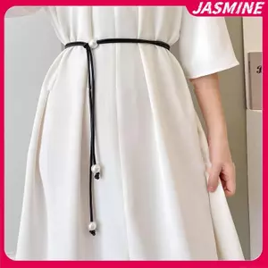 JASMINE Dây Eo Mỏng Cho Nữ Trang Trí Thời Trang Mùa Hè Eo-Cinching Với Váy Giảm Béo Thắt Lưng Dây Đeo JASMINE