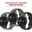 26mm 22mm QuickFit Dây đeo silicon cho Garmin Fenix 8 E 7 7X 6X Pro 5XPlus Epix Pro Gen 2 47mm 51mm dây đeo đồng hồ