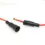 GE 1 10 Chiếc Vít Loại Thủy Tinh Cầu Chì Giá Đỡ 5X20mm 20AWG Dây Cáp An Toàn Cao Cho Điện Ban Lắp Ráp VN