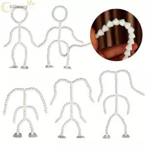 EDIWANY Khung Búp Bê Cotton Có Thể Uốn Cong Khớp Đứng Giá Đỡ Thỏ Gấu Búp Bê Phụ Kiện