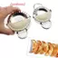 Máy làm bánh bao bằng thép không gỉ Khuôn làm bánh bao Ravioli Maker Press Pie Making Press Wrapper Pastry Maker Phụ kiện nhà bếp