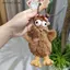 SRVN 12cm Dễ Thương Squeaky Chien Sang Trọng Móc Khóa Động Vật Dễ Thương Sang Trọng Đồ Chơi Mặt Dây Chuyền Chien Búp Bê Móc Khóa Cô Gái Túi Nữ Phụ Kiện Quà Tặng.