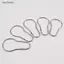 Ziyulinyuk 10 / 20 Chiếc Rèm Mở Bầu Nhẫn Carabiner Móc Khóa Kẹp Rèm Cửa Sổ Móc Tắm Rèm Thanh Kẹp Phụ Kiện VN