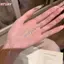HFSHY Sang Trọng Micro-Dát Pha Lê Nơ Vòng Tay Sáng Bóng Có Thể Điều Chỉnh Zircon Cổ Tay Trang Sức Nữ Cưới Khách Đeo VN