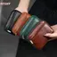 HFSHY Túi đựng chìa khóa bằng da nhỏ gọn có khóa kéo nhiều ngăn Túi đựng chìa khóa di động để làm quà tặng Sử dụng ngoài trời VN