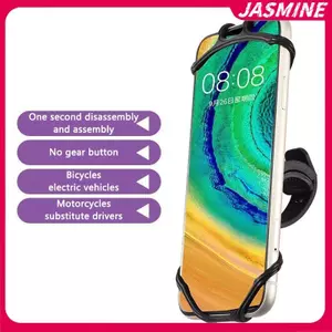 JASMINE Xoay 360 Độ Xe Đạp Điện Thoại Di Động Xe Điện Silicone Giá Đỡ Rider Giá Đỡ JASMINE