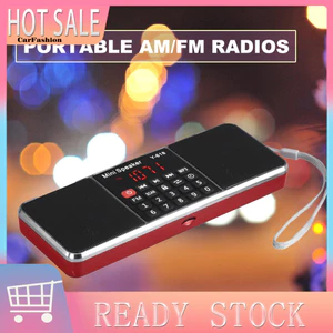 < CarFashion > Đài FM Y-618 Hỗ trợ di động Thẻ TF Ổ đĩa USB Loa âm thanh nổi kỹ thuật số Mini 2 Inch Máy nghe nhạc MP3 cho gia đình