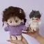DARON 10Cm Quần Áo Búp Bê Thời Trang, Phụ Kiện Quần Áo Búp Bê 10Cm Áo Khoác Handmade Cho Búp Bê 10Cm, Áo Khoác Mini Quần Áo Búp Bê OB11 Dễ Thương Quần Áo Búp Bê OB11 Phụ Kiện Búp Bê