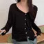 Retro Niche Kem Chống Nắng Cardigan Dài Tay 2026 Mùa Hè Nữ Mỏng Phong Cách Màu Trơn Ôm Phù Hợp Với Áo Khoác Thoáng Khí Top Hợp Thời Trang