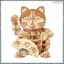 Câu đố bằng gỗ 3D Mèo may mắn -72 Chiếc Mèo Nhật Bản Màn hình chào mừng Lời chúc mừng phước lành Đồ chơi xây dựng may mắn Quà tặng Dễ sử dụng 10 X 9.5 X 11.4cm