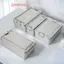 Hộp thiếc hình chữ nhật có nắp chống bụi Nhà bếp để bàn Lưu trữ thiếc cho kẹo Cà phê Trà Trang sức sô cô la