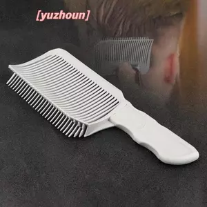 Tông đơ cắt tóc chuyên nghiệp phai màu Pha trộn cắt tóc phẳng cho nam Bàn chải phai màu chịu nhiệt