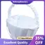 Giỏ hoa cưới đính cườm Satin màu trắng Trang trí nơ