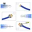 Bộ sửa chữa vòi tưới vườn 2 đầu ống nam và nữ, phù hợp với ống 3 / 4 inch và 5 / 8 inch