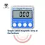 Công cụ mức độ chính xác cao Hợp kim kẽm 4x90 độ Máy đo góc kỹ thuật số Mini Máy đo góc LCD Máy đo độ dốc