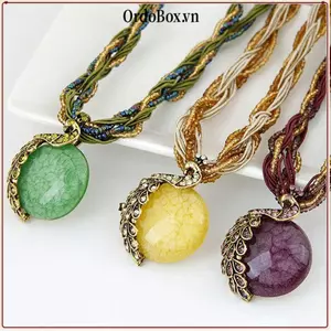 Mặt dây chuyền tua rua ORDOBOX Thiết kế sáng tạo Phụ kiện phong cách Bohemian