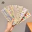 Miếng Dán Viền Tóc Cho Nữ Bộ Băng Đô Quấn Tóc Hoa Dễ Thương Có Thể Tái Sử Dụng Miếng Dán Đầu Trước Để Sử Dụng Hàng Ngày EMKK